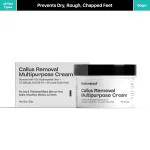 Underated Callus Removal Multipurpose Cream - 50g | Gives Bright and Smooth Skin