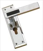 Knex Black Zinc Plate Mortise Handle With Lock