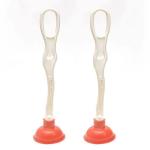 EZYBE TOILET PLUNGER 'PREMIUM' - MEDIUM (PACK OF 2)