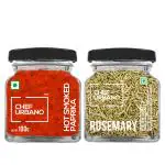 Chef Urbano Smoked Paprika Hot 100g & Rosemary 40g Pack of 2