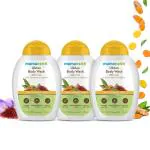 body binge Mamaearth Ubtan Body Wash With Turmeric & Saffron for Glowing Skin Combo (Pack of 3) - 300 ml X 3