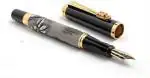 Abaj Stainless Steel Gold Dikawen Fountain Pen
