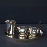 Indian Bartan Kansa Plate set