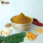 SITARA FOODS Leaves Powder Munagaku Karam podi Hot Drumstick Moringa 250 gm