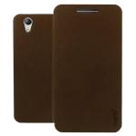 Heartly Lenovo Vibe X S960 Faux Leather Brown Back Cover