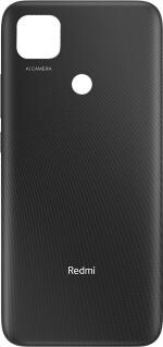FRIENDZZWORLD Carbon Black Plastic Side Volume And Power Keys Back Panel For Redmi 9 Activ