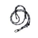 Q Qufex Adjustable Phone Lanyard -160cm (Black Gray)