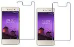 Vizio Lava Z50 Transparent Tempered Glass Touch Sensitive, Anti-Shatter Screen Protector 15 x 8 x 1.3 cm (Pack of 2)