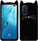 AmericHome Vivo V19, Vivo 1933, PD1969 Black Rubber Shock Proof Mobile Back Cover