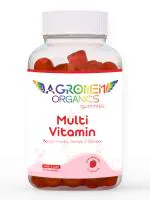 Agromen Organics Multivitamin Gummies|With Vitamins & Minerals|Boosts Immunity