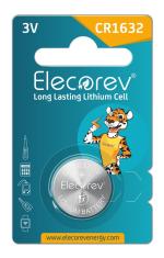 Elecorev CR1632 3v Lithium Coin Cell Battery (Pack of 1)