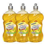 Washberry Lemon Fragrance Dish wash Liquid Gel 1L - Liquid Kitchen Soap (Pack of 3)