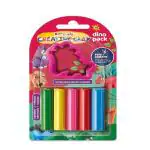 Pidilite Rangeela Creative Clay Pack Dino (60gm), Multicolor, 5 Years & Above