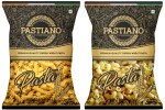 PASTIANO FUSILLI AND MACARONI 1 KG HORECA- DURUM WHEAT PASTA- PACK OF 2