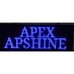 APSHINE Led Display Board (Blue 96x32 Cm) Moving Texts, App Operated Control with Wi-Fi Board Led Board