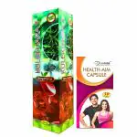 HERBSHD KULEKHARA TONIC 450 ML & HEALTH AIM 50 Capsule for anemia & immunity (combo pack)