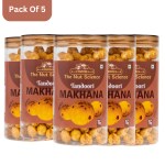 RMRM The Nut Science 70gm X 5 Makhana Tandoori | Flavoured Foxnuts | Pack of 5