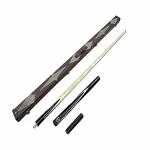 Club 147 Wood And Leather Snooker Cue Omin With Leather Cue Case And Extension