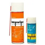 Looplube WET Finish Commuter Pack- 125 ml WFT Finish Bicycle Chain Lube Spray & 500 ml Loopwipe Eco- Friendly Bicycle Chain cleaner Spray Combo pack