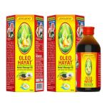 LOOLOO Oleo Hayat Herbal Massage Oil Repairs The Skin with Kalonji and Turmeric (pack of 2 x 100 ml)