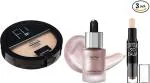 SIRF TUM 7 Oil Control Compact Powder-Matte Iconic Illuminator Liquid Highlighter-Contour Stick