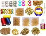 Craftlove Multicolor Silk Thread Jewellery Making Kit