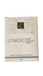 la pristine LITMOCEE Vitamin C 20% Vitamin E and Hyaluronic Acid Fairness Brightening Facial Serum - 30 ml Acti Biotic