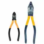 PERFECT TECH Combo 2 Pcs Combination Plier 8 inch | Side Cutter Plier 6 inch | Double Dip Set | Plier Tool Kit Set | Cutting Player | Cutting Pliers | Diagonal Anti Slip Handle | Plumber Hand Tools