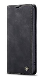 EXCLESIOR Samsung Galaxy C9 Pro Black Shockproof, Kickstand, Card Slot, Leather Wallet Flip Case Cover