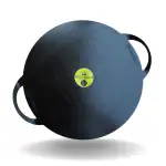 Trilonium Triple Seasoned Iron Boulder Flat Griddle Tawa, round 14 inches