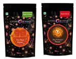 Living Beyond Pre-Mixed Whole Spices Pav Bhaji Masala and Veg Kolhapuri Masala, 100 G Each (Combo of 2)