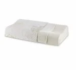 The White Willow Cervical Orthopedic Memory Foam Neck Support Sleeping Bed Pillow 20x13x4 inch
