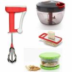 ODD M EVEN Quick and Handy Chopper, Blender, Greater, Crusher Kitchen Tool Set