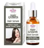 Mom Touch Hair Growth Serum for Daily Use | Revolutionary Non-Oily, Non-Sticky | Strengthens Hair Follicles and Fights Hair Fall | Promotes Natural Hair Growth Hair Serum - 30ML