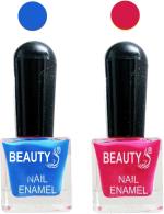 OUR Beauty Multicolor Extra Shine Long Wear Durable Nail Polish Combo 55, 20 ml (Pack Of 2)