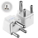 Ceptics India to South Africa, Botswana, Namibia & More (Type M) Travel Adapter Plug - CE Certified - RoHS Compliant - 2 Pack (GP-10L-2PK)
