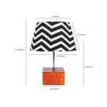 Wooden Brown & Black & White