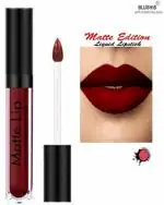 BLUSHIS Maroon Matte Lipstick For Women