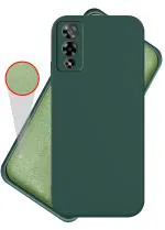 HUPSHY Back Cover for Lava Storm 5G (Green, Flexible, Silicon, Pack of: 1)
