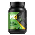 MuscleBlaze Plant Protein, 24 g Vegan Protein, 4.15 g BCAAs, No Added Sugars (Rich Chocolate, 1 kg , 2.2 lb)