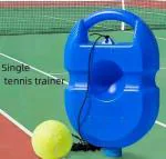 CROKDOX KITCHENWARE Tennis Trainer Rebound Ball,Solo Tennis Training Equipment for Self-Pracitce,Portable Tool,Tennis Rebounder Kit,Including (No Racket Included) (Portable) Multi Color