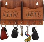 Brothers Creation Beautiful Wooden goood videswooden Key Holder For Home Wall Decoration
