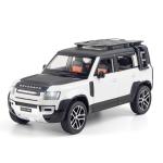 INCLUS SHOP Diecast Metal Car Model 1/24 Defender Toy Cars for Kids Boy Girl Zinc Alloy Pull Back Toy Car with Sound and Light Gift and Collectible Car