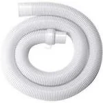 Torzen PVC 2 meter White Hose Pipe Tube/Extension Pipe