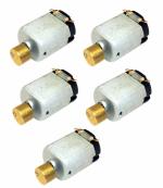 InventoSales 5Pcs (Pack of 5) 3V - 6V Vibration motor mini micro DC Toy Hobby Motor 25x20x15mm 5200 rpm for Toys DIY Projects