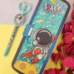 Tera13 Pencil Box for Kids-Space Themed Luxury Pencil Case for Kids,Pen for Kids/Stationary Set