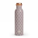 Eb-Everything Beautiful Copper Smooth Grey Water Bottle - 500 Ml