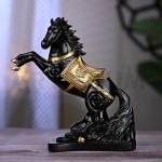Artarium Vastu Feng Shui Horse Statue for Home Decoration, Feng Shui Horse for Gift Showpiece Vastu Good Luck Idol 9 Inch Pack Of 1 (Feng Shui Horse Black)