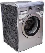 ELITO PRODUCTS Front Loading Washing Machine Cover (Width: 63 cm, GREY, WHITE)