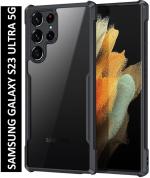 KWINE CASE Samsung Galaxy S23 Ultra 5G Black Plastic Back Cover